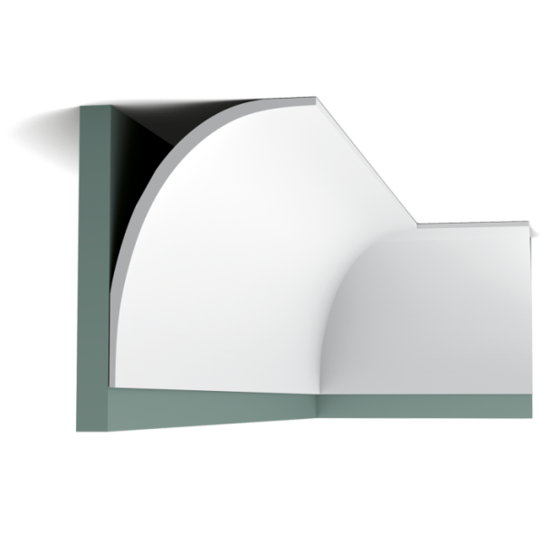 Карниз Orac Decor Полиуретан C990 INFINITY д 2000 x в 159 x ш 216